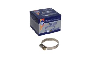 Хомут 90-110мм. "Bright Nova" нерж. сталь