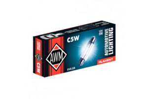 Лампа накаливания AWM C5W 12V/5W (SV8.5/8)
