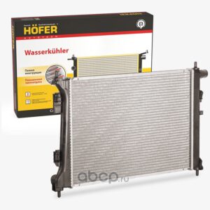 Радиатор охлаждения Hyundai Solaris (10-)/ Kia Rio III (11-) MT , паяный HOFER HF 708 452/5шт