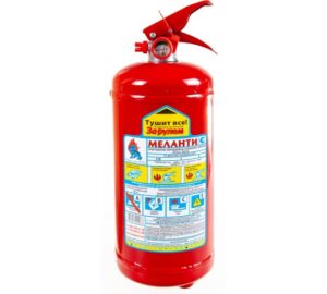 Огнетушитель порошковый 2кг, метал. с маном. ОП-2