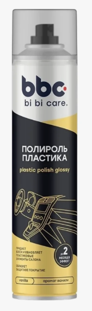 Полироль пластика (Ваниль) 400 мл	4017	bi bi care   12шт