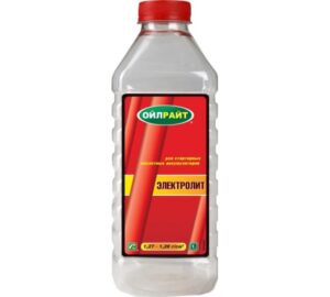 Электролит OILRIGHT  1л.(1,28 г/куб.см)