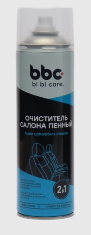 Очиститель салона пенный (вложение 24 шт.), 650 мл	4016			bi bi care