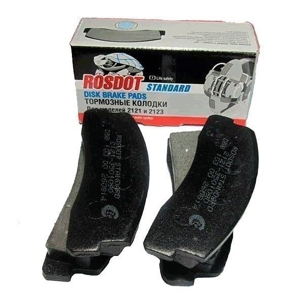 Накладки торм. ВАЗ 2121 "СТАНДАРТ" 20шт