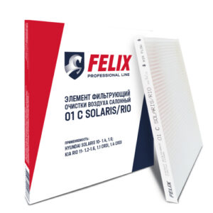 Салонный фильтр SOLARIS/RIO FELIX 01 С Тосол Синтез