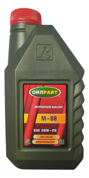 M-8В SAE 20w20  OILRIGHT  1л/8шт