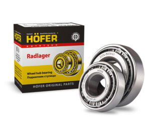 Подшипник ступицы ВАЗ 2101 переднего колеса (комплект)  HOFER HF 300 041	/40/50компл