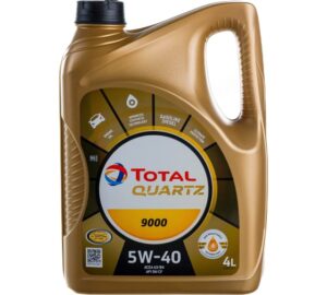 QUARTZ 9000 5W40  4л/3шт. TOTAL