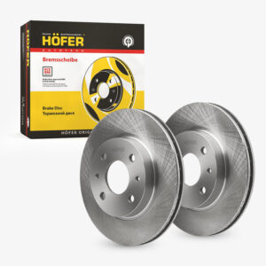 Диск переднего тормоза ВАЗ 2110 (R13) HOFER HF 130 204 компл. 2шт.