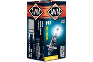 Лампа галогенная AWM H1 24V 70 W (P14,5S)