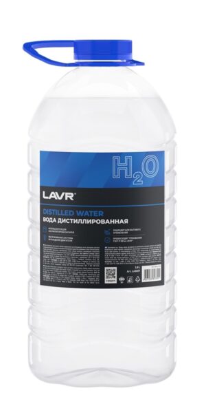 Вода дистиллированная, 3,8л  Ln5007	LAVR