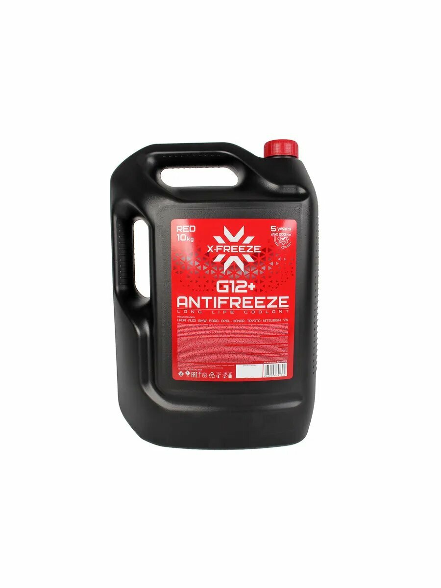 Антифриз X-Freeze G12+ (красн.) ТС 10кг/2шт