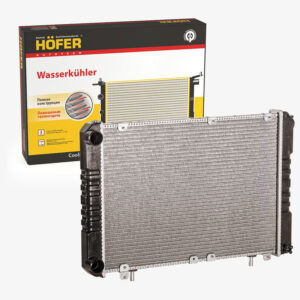 Радиатор охлаждения ГАЗель-Бизнес (УМЗ, Chrysler) МКПП,  паяный HOFER	HF 708 442  5шт