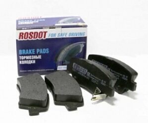 Колодки с накладками ROSDOT задние Hyundai Solaris BDK-SOL-012