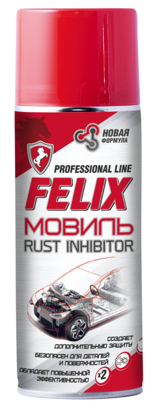 Автоконсервант (Мовиль) в аэрозольной упаковке FELIX, аэрозоль, 650 мл	12шт.