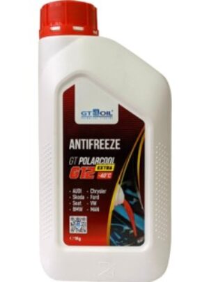 Антифриз GT Polarcool Extra Antifreeze G12 красный, 1 кг