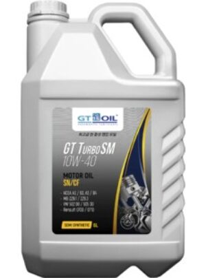 GT Turbo SM, SAE 10W-40, API SM,SN/CF, п/с   6 л (3шт)