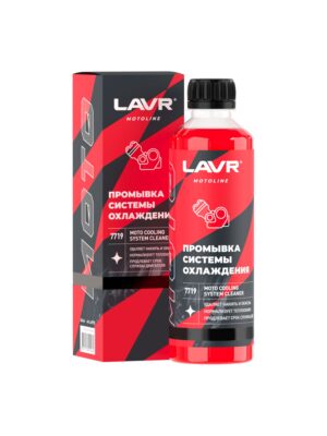 Промывка системы охлаждения, 345 мл	Ln7719			LAVR MOTO 	12шт