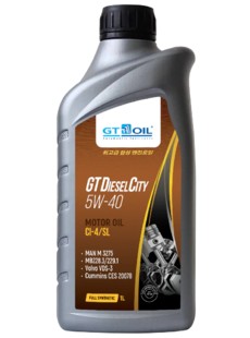 GT Diesel City, SAE 5W-40, API CI-4/SL, 1 л синтетическое