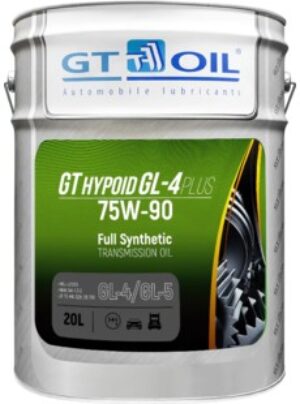 GT Hypoid GL-4 Plus, SAE 75W-90, API GL-4/GL-5, 20 л
