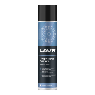 Смазка графитная 400 мл Ln2428 LAVR