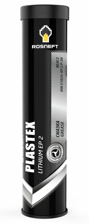 Смазка пластичная Роснефть PLASTEX   LITHIUM  EP 2 HD, картридж 400гр