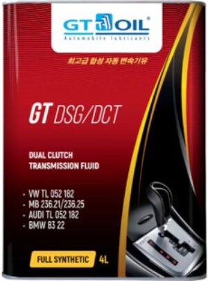 GT DSG/DCT, 4 л	 		синтетическая трансмиссионная жидкость