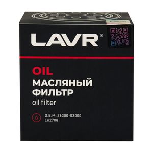 Фильтр масляный, HYUNDAI. KIA Ceed/ProCeed (II-III) Rio IV PicantoI-III Ln2708 LAVR