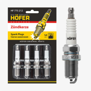 Свеча зажигания Лада 2110 инж. 16V (1мм, R, Cu) 4шт, блистер		HF 775 212
