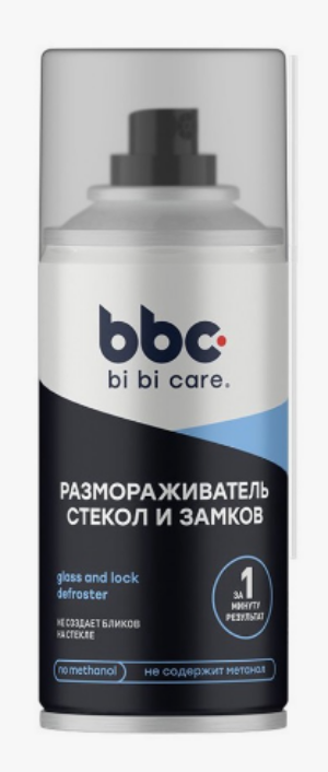 Размораживатель стекол и замков, 210 мл  4044   bibi care