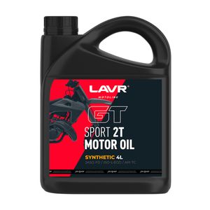 Моторное масло GT SPORT 2T 4л LAVR MOTO Ln7722 16шт