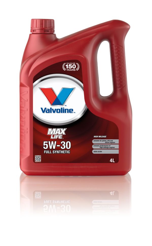 MAXLIFE SAE 5w30 4л.(4шт) Valvoline 872370