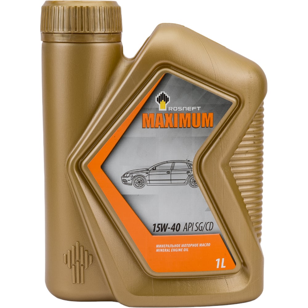Maximum 15W-40 1л Роснефть Рязань