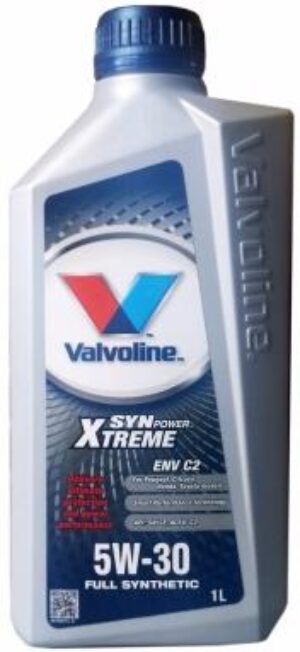 Synpower MST С3 SAE 5w40 1л./4шт синтетика Valvoline 872385  подходит д/газовых двигателей