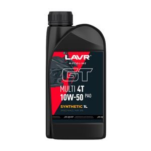 LAVR motoline Моторное масло GT MULTI 4T 10W-50 SN (1 л)		Ln7731