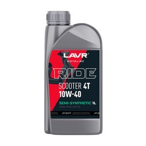 LAVR motoline Моторное масло RIDE SCOOTER 4T 10W-40 SL (1 л)		Ln7771