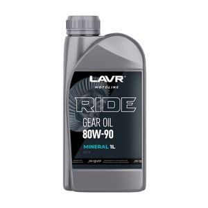 Трансмиссионное масло RIDE GEAR OIL 80W90 GL5 1 л   Ln2068  LAVR MOTO